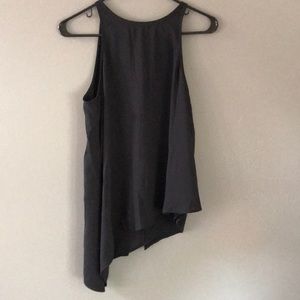 Express black tank top small